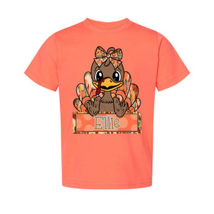 Personalized turkey tees