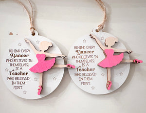 Dance Teacher Ornament