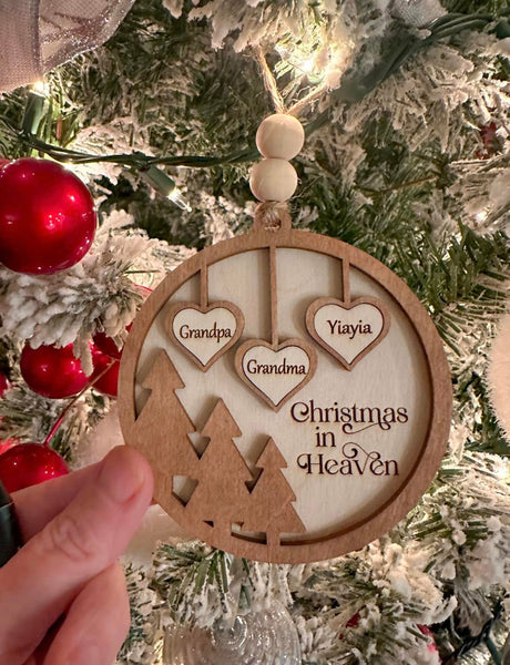 Christmas in Heaven Ornament 2024