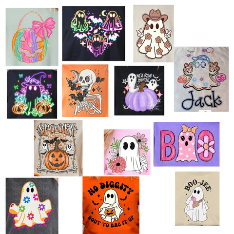 Personalized trick or treat bags