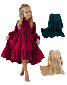 (In stock ) Girls Velvet Party Dress