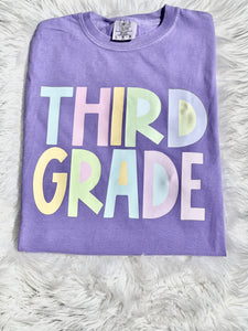 YOUTH Back to School Tees 2024.  Comfort Color